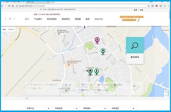 房屋，地产中介双语网站
谷歌地图，谷歌街景显示位置和环境，团队, 个人, 项目融合